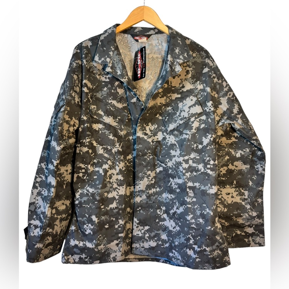 NWT Tru Spec Digital Urban Camo Jacket Size Large